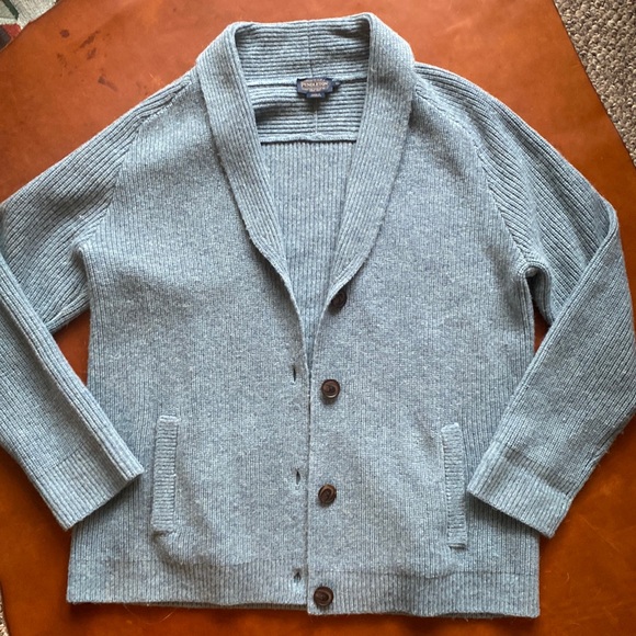 Pendleton Shetland Wool Cardigan XL like new - Picture 1 of 8
